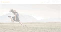 Desktop Screenshot of melanieharth.com